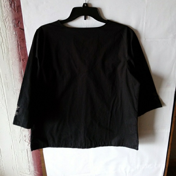BASIC EDITIONS BLOUSE Tunic XL - Picture 4 of 7